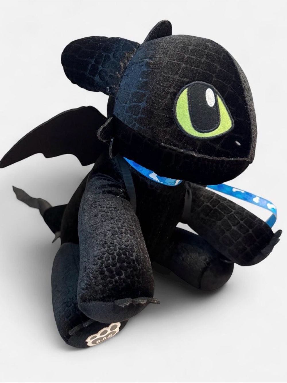 Build-A-Bear Black Toothless Dragon